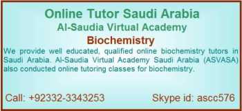 online biochemistry female tutor all over world